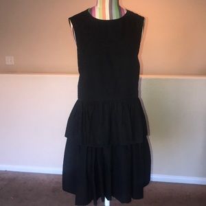 Kate Spade Madison Ave Karis ruffle cocktail dress